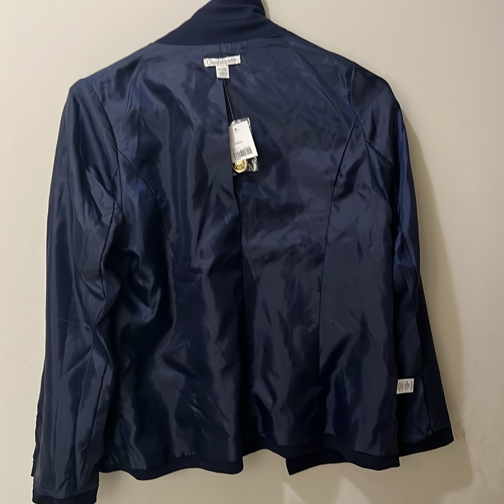 Women's size XL (18) Blue Dress Jacket - Picture 9 of 13